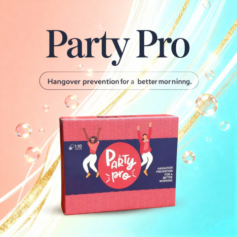 PartyPro Hangover Relief Capsules (10 Capsules)