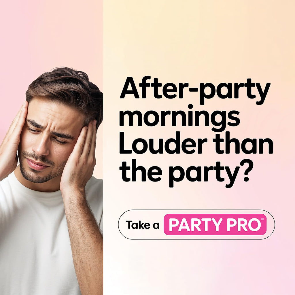 PartyPro Hangover Relief Capsules (10 Capsules)