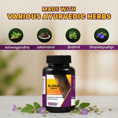XL-Calm Capsules - Natural way to Provide Calm, Remove Stress & Accelerate Memory