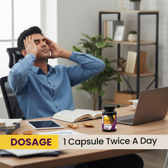 XL-Calm Capsules - Natural way to Provide Calm, Remove Stress & Accelerate Memory