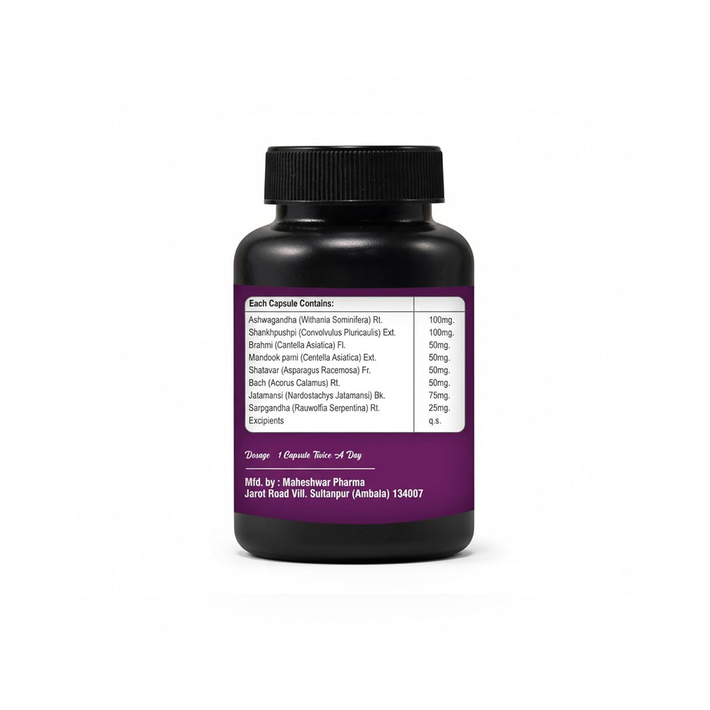 XL-Calm Capsules - Natural way to Provide Calm, Remove Stress & Accelerate Memory