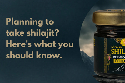 Planning to take shilajit? Here's what you should know