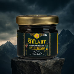 Shrway’s Shilajit Resin with Gold – Premium Himalayan Vitality Booster