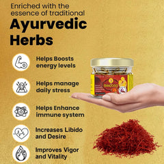 ISHHQ Gold – Boost Stamina & Drive | 100% Herbal with Kesar