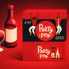 PartyPro Hangover Relief Capsules (10 Capsules)